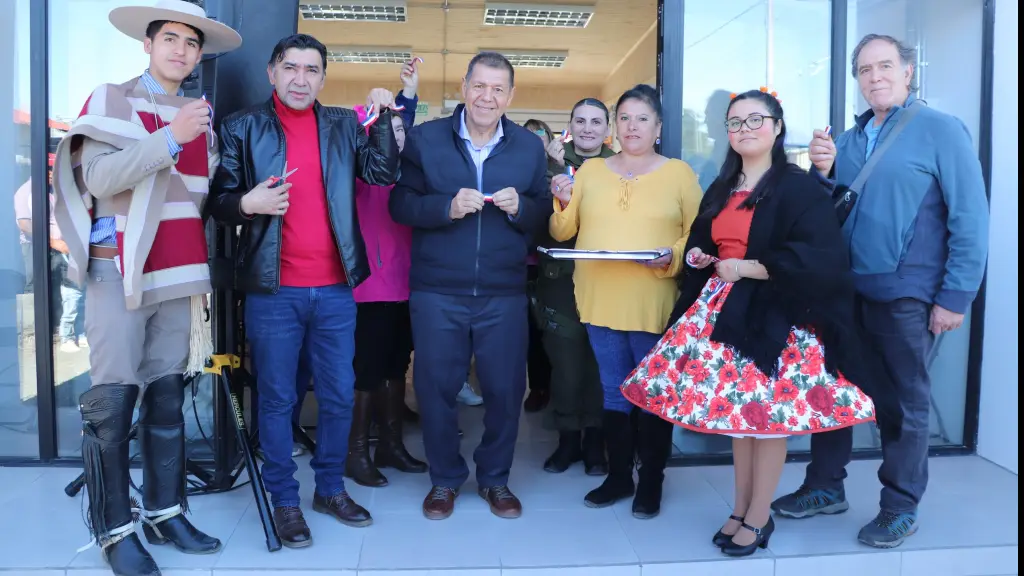 Acto informativo., Municipalidad de Tucapel.