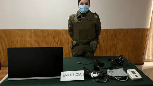Detienen a segundo sospechoso de robo de especies desde el Cesfam Sur de Los Ángeles