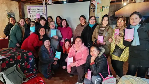 Mujeres de Villa Génesis culminan proceso formativo con enfoque en derechos sexuales y reproductivos