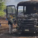 Nuevo ataque incendiario en Collipulli: quemaron maquinaria y amarraron a trabajador , PDI Araucanía