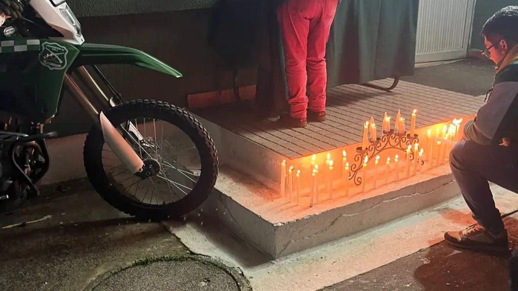 Velatón en Santa Bárbara por carabinero fallecido tras accidente de tránsito, Cedida