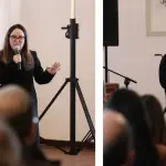 La directora del INFOR, dra. Sandra Gacitúa Arias y el presidente de Corma, Rodrigo O´Ryan.