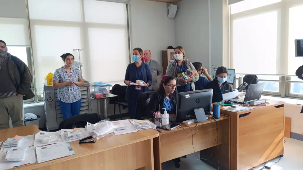 Se ha implementado la estrategia de prealta, que optimiza los egresos hospitalarios como parte de la Campaña de Invierno., Cedida