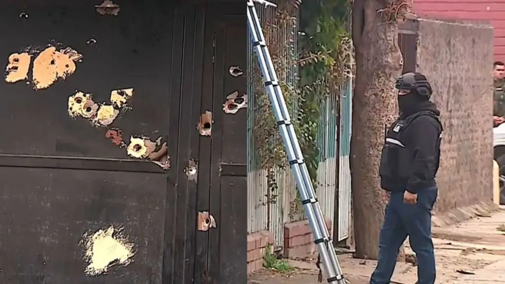 Más de 150 balazos y una molotov: feroz ataque contra casa de la mamá de “Miguelito” en Conchalí, cedida