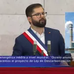 Boric propone adelantar meta de cierre de termoeléctricas a carbón para 2035, Captura