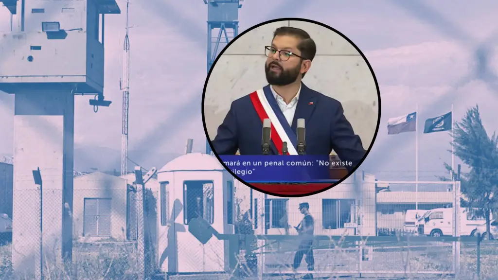 Presidente Boric anuncia el fin del carácter especial del Penal Punta Peuco y su transformación en cárcel común, Captura
