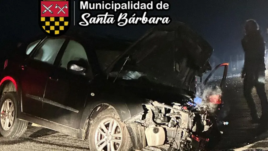 Fatal accidente de tránsito., Municipalidad de Santa Bárbara.