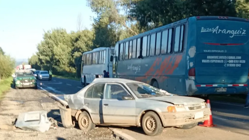 Accidente de tránsito ocurrido el 24 de mayo., Cedida.