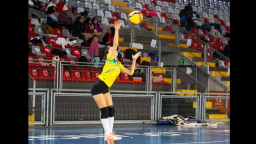La fiesta del voleibol de LINAME se vivió masivamente en el Polideportivo