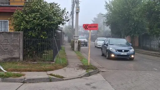 Obras de mejoramiento vial en Nacimiento se extenderán durante todo junio llaman a respetar desvíos