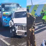 Un fallecido y un herido grave deja colisión múltiple camino a Penco, AmigosPenquistas