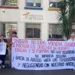 trabajadores del jardín infantil y sala cuna Javiera Carrera 