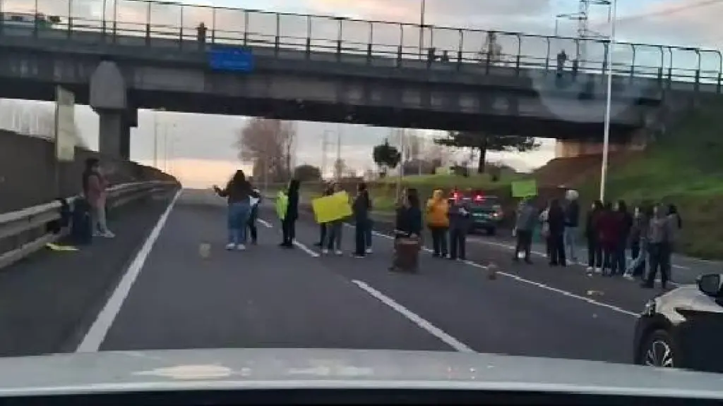 Protesta de vecinos de San Carlos de Purén, Cedida