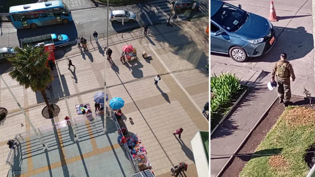 La situación generó un amplio despliegue de policías y autoridades., La Tribuna