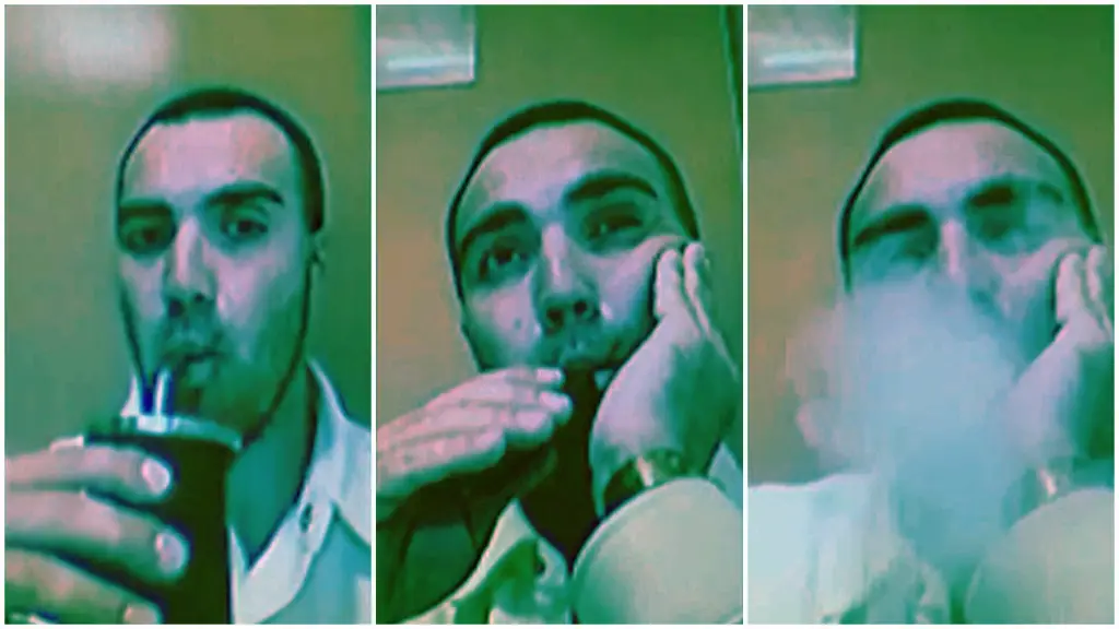 Martín de los Santos Lehmann, imputado por agredir brutalmente a un conserje en Pichilemu, es buscado internacionalmente tras evadir prisión preventiva. Brasil sería su posible destino., Redes sociales