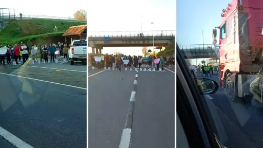 Vecinos de San Carlos de Purén se toman Ruta 5 Sur por falta de agua: llevan una semana sin suministro