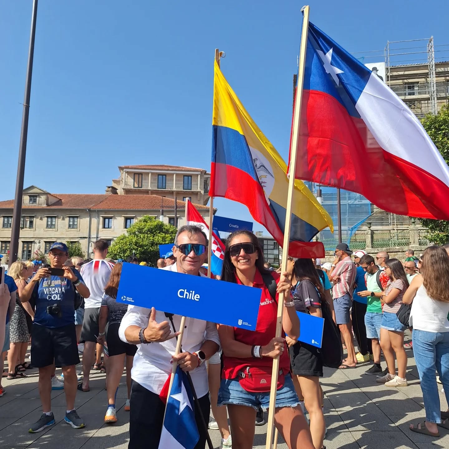La atleta angelina también fue encargada de llevar el emblema nacional en la ceremonia inaugural de dicha prueba / La Tribuna