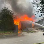 Incendio en Población Héctor Dávila, Diario La Tribuna
