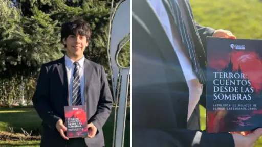 Estudiante de Nacimiento debuta en antología internacional de cuentos de terror