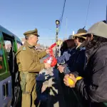 Carabineros de Los Ángeles lideran el plan Ruta Social., Carabineros