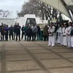Un gran recogimiento se vivió durante el funeral, donde los alumnos de la Escuela de Karate Moo Duk Kwan Tang Soo Do Los Ángeles entregaron su reconocimiento y pesar por la partida del Maestro, La Tribuna