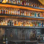 vino, alcohol, beber, bar, botella, agua, naturaleza, de madera, viejo, Pixabay