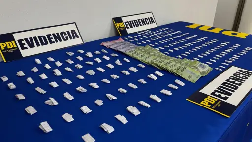 PDI detiene a dos mujeres por microtráfico en Lota: una de ellas tiene 83 años