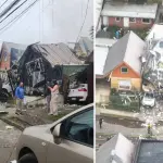 Explosión destruye una vivienda y obliga a evacuar sector de Fundo El Carmen en Temuco, La Tribuna