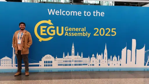 Científico angelino es premiado en Asamblea General de la Unión Europea de Geociencias 2025 
