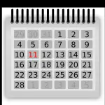 calendario, febrero, once, rojo, feb, gris calendario, calendario, calendario, calendario, calendario, calendario, Pixabay