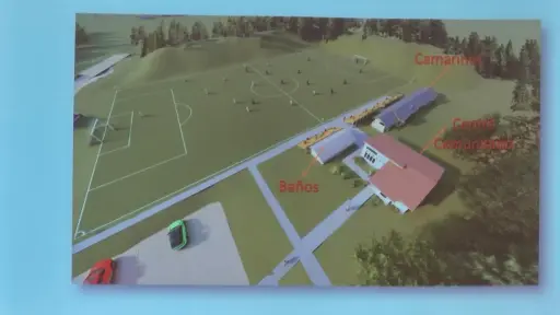 Nacimiento presenta diseño preliminar de nueva cancha y centro deportivo para Palmilla