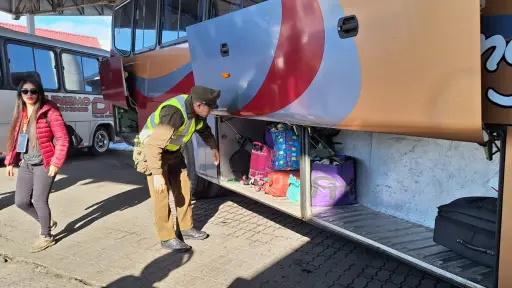 Refuerzan fiscalización en buses rurales: Carabineros busca aumentar seguridad de pasajeros en la provincia de Biobío