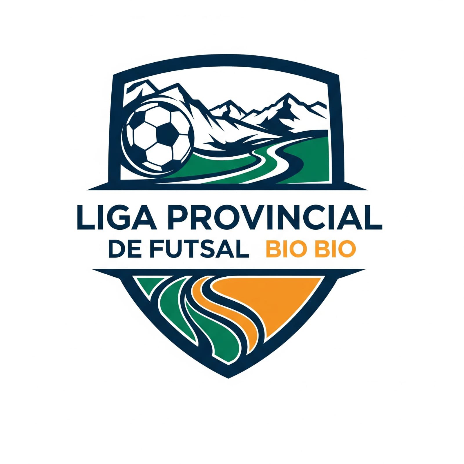 El actual escudo de la Liga Provincial de Futsal / La Tribuna