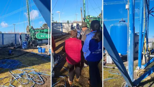 Crisis hídrica en San Carlos de Purén: trabajos en pozo y reparto limitado de agua agravan situación de vecinos