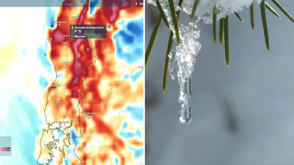 Biobío entre las regiones más afectadas por el derretimiento de nieve., Referencial | Meteored