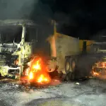 Ataque incendiario en Ercilla deja dos trabajadores heridos: uno fue baleado, La Tribuna