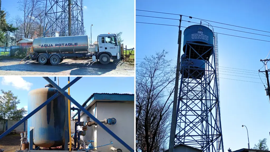 Camiones aljibe abastecieron a las familias durante los 10 días de emergencia. Vecinos denunciaron que la ayuda fue insuficiente y que debieron comprar bidones por sus propios medios., Nicolás Maureira | La Tribuna