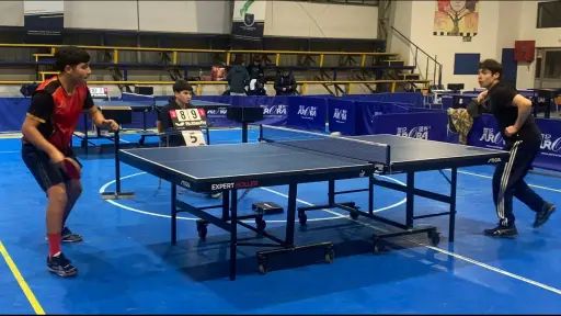 Javiera González y Jorge García fueron los mejores del Open de Tenis de Mesa by Break