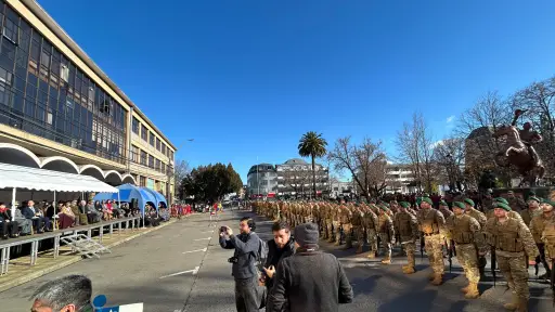 Realizan ceremonia de Juramento a la Bandera en el centro de Los Ángeles