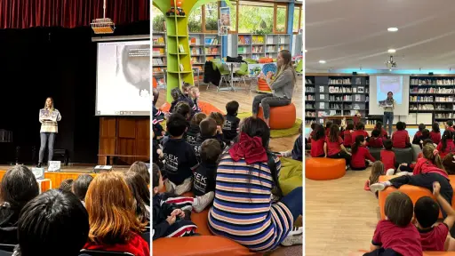 La máquina robapoderes: El libro infantil angelino que conquista colegios en todo Chile