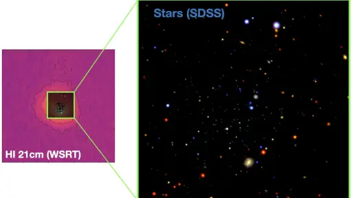 Histórico hallazgo de astrónomos chilenos: detectan monóxido de carbono en la galaxia enana con gas más pequeña conocida