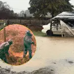 El hecho se registró en el sector Campamento, donde personal municipal y dirigentes vecinales colaboraron para contener los daños. Autoridades mantienen monitoreo en distintos puntos de la comuna.