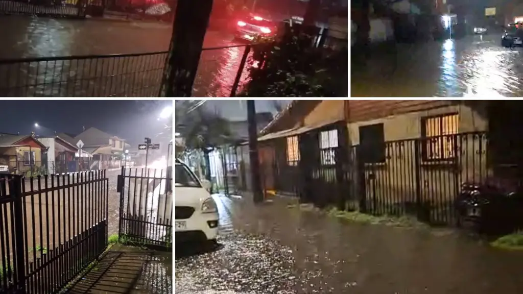 Vecinos del sector sur de la ciudad registran nuevos episodios de inundaciones en distintos pasajes, en medio de las intensas precipitaciones que afectan a la zona.