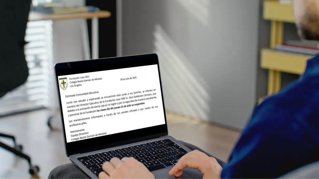 Colegios particulares de Los Ángeles se suman a suspensión de clases ante intensas lluvias