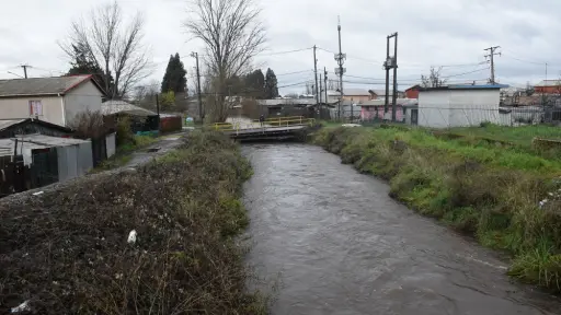 AHORA: Declaran Alerta Amarilla para Los Ángeles por crecida del estero Paillihue