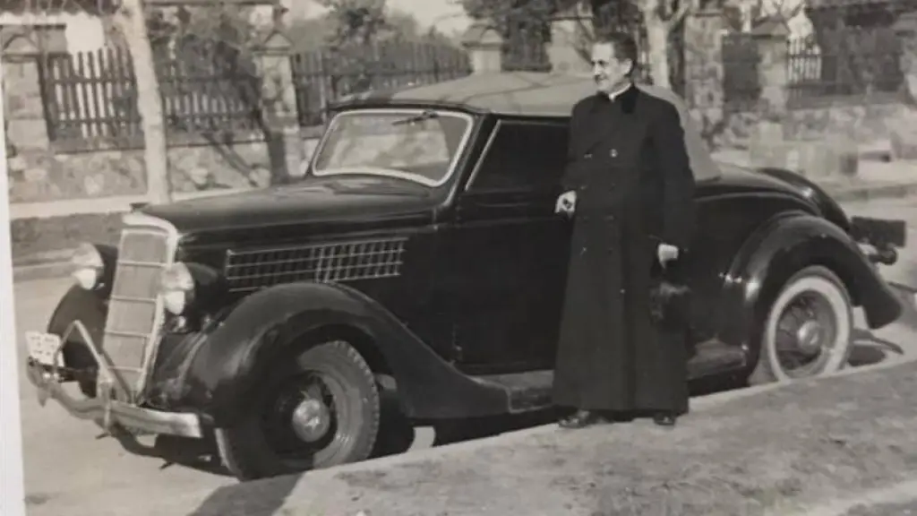 LLegada a Los Ángeles del cura Arteche, cedida