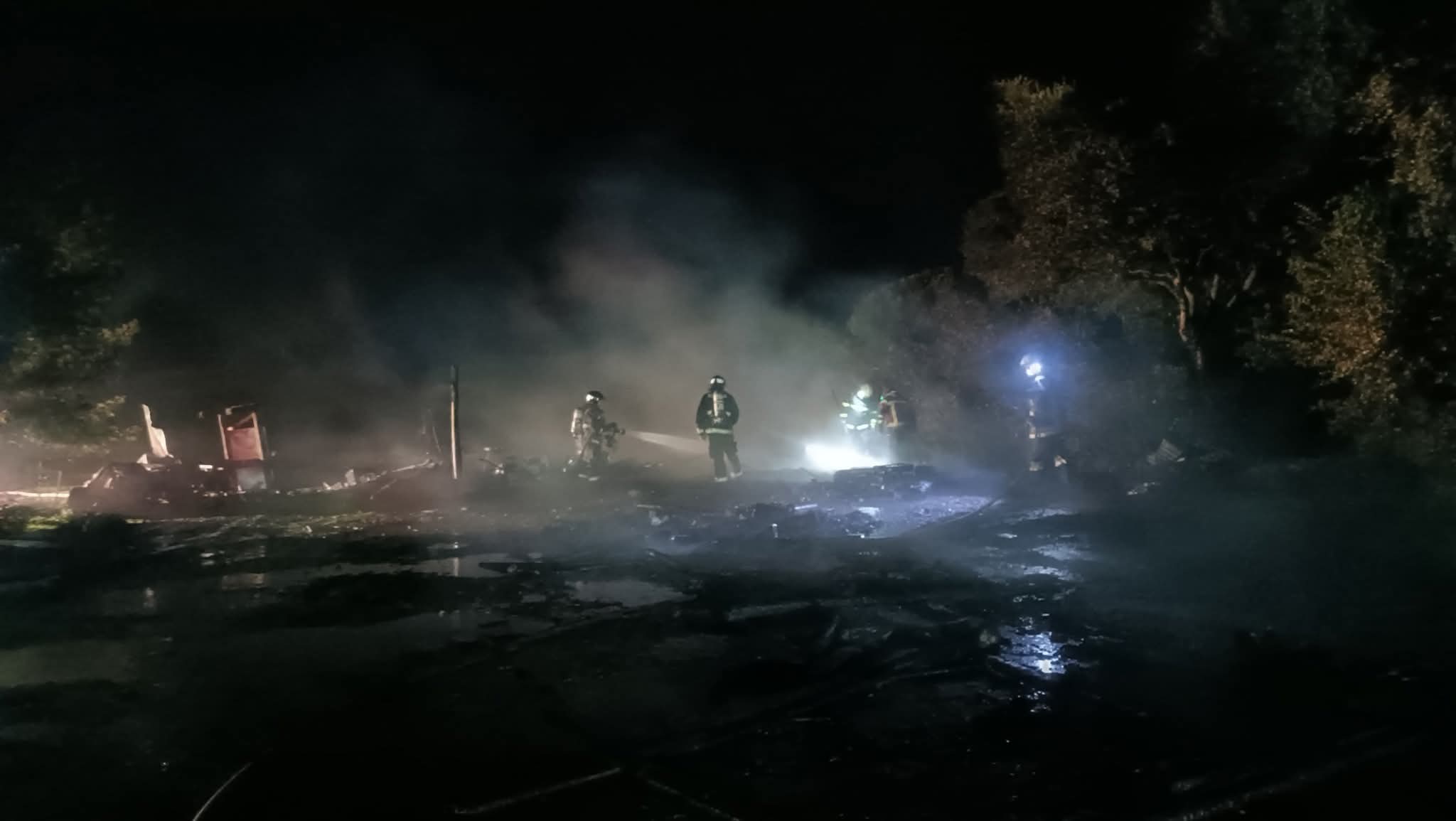 Trabajos en incendio en sector Paraguay / Brisal