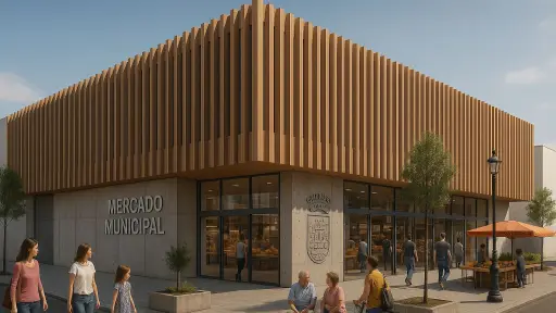 Mulchén impulsa ambicioso proyecto para construir un nuevo Mercado Municipal
