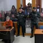 Captura de la audiencia del viernes 26 de abril de 2024, en la que el Juzgado de Garantía de Yumbel resolvió dejar a Edison Gerardo Cid Chavarría sujeto a la medida cautelar de prisión preventiva. , Poder Judicial