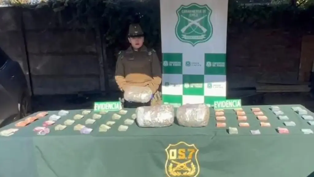 La droga provenía de la Región Metropolitana con destino a Chillán y Los Ángeles., Ministerio Público